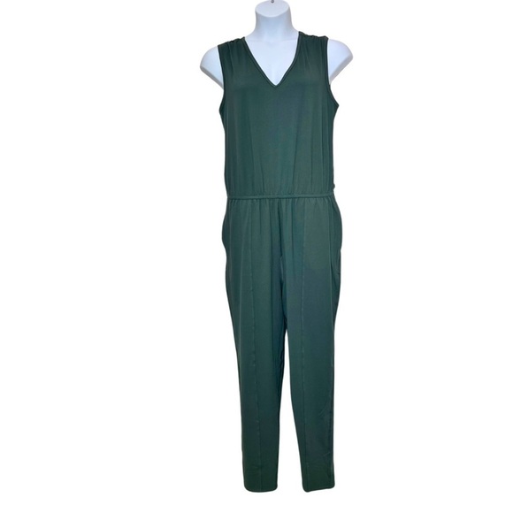 THRIVE SOCIETE [Large - NWT] Green Apres Jumpsuit.  Thrive Societe - Picture 6 of 7